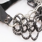 الصين Fashion Statement Leather Chain Necklace الصانع