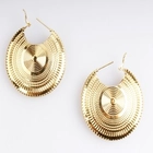 中国 Fashion plate gold big indian sex girls earrings designs E30090 メーカー