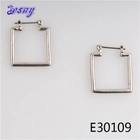 الصين Hang cards for square stud ebay silver earrings designs E30109 الصانع