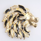 الصين Horse gold metal brooches men s china wholesale brooch P80004 الصانع