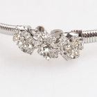 الصين Indian thin fashion new silver rhinestone cloth metal belt BT60048 الصانع
