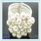 الصين Latest design women imitation multi-pearl bangle الصانع
