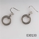 الصين Silver 925 designer inspired cheap hoop earrings designs E30133 الصانع