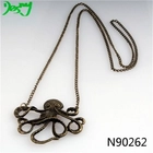 الصين antique jewelry friendship squid pendant necklace N90262 الصانع
