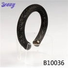 الصين antique jewelry plain metal tennis mesh cuff bracelet B10036 الصانع