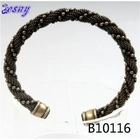 الصين bicycle ball chain braided cuff bangle bracelet B10116 الصانع