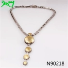 الصين cheap silver necklace brazilian gold coin pendant jewelry N90218 الصانع