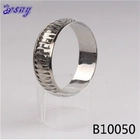 الصين fashion charming muslim men silver bangle bracelet B10050 الصانع