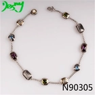 الصين fashion jewelry austrian color crystal choker necklace N90305 الصانع
