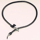 الصين fashion snake shaped crystal sex charmed necklace N90002 الصانع