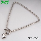 الصين fashionable new silver jewelry human heart lariat necklace N90258 الصانع