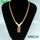 الصين gold jewelry crystal cup ball chain collar necklace N90210 الصانع