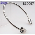 الصين indian silver pivet brass cuff lucky bangle bracelt B10097 الصانع