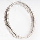الصين men s metal brass silver bracele tadjustable bangle B10111 الصانع