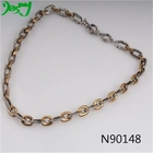 الصين mens fashion small stainless steel link chain necklace N90148 الصانع