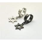 الصين new design 925 silver men magnetic star pierced earrings TBE001 الصانع