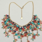 China Best Selling Newest Fashion Accessories Necklace Jewelry Latest Fashion Jewellery European Beaded Necklace manufacturer