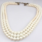 China Fashion Latest Desig Pearl Necklace High Quality Strand  Birthday Anniversary Gifts for Women Mom Wife manufacturer