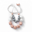 China Food Grade Silicone Beads Necklace Jewelry Manufacturer Wholesale Fashion Jewelry OEM Factory manufacturer