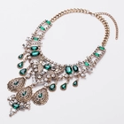 China Multicolor Statement Choker Necklace Antique Jewelry  as Birthday Anniversary Gifts for Women Mom Wife manufacturer