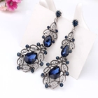 China Fashion diamond silver,nickel plated stud earrings supplier for women manufacturer