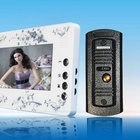 porcelana Metal del agujero de alfiler cámara 7 "TFT en color de vídeo portero automático Intercom Building System PY-V7E-M fabricante