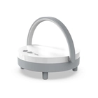 Chine Lampe de table de chevet pliable, chargeur sans fil avec veilleuse tactile et haut-parleur Bluetooth en bois personnalisable avec support de téléphone (MH-Q700) fabricant