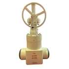 Chine 10 '' 2500LB A105 joint haute pression vanne de volant à main BW fabricant