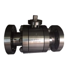 Chine 2 '' 600LB A182 F51 RF vanne à boisseau sphérique à niveau flottant à 3 orifices pleins fabricant