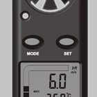 China AR816 Pocket Digitale Anemometer fabrikant