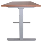 porcelana Adjustable Height Standing Desk with Electric Push Button Black Base, 24‘’-50‘’Height Range fabricante
