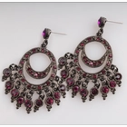 China 2017~2018 Hot Sale Fashion Hoop Earrings Party Accessorie for Women Earrings cheap manufacturer