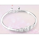 China Custom Sterling Silver 925 Bracelet Beads Bangle Manufacturer manufacturer