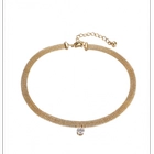 China Fashion High Quality Environmental Copper Short Necklace for Woman manufacturer