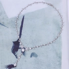 الصين Fashion Tassel Necklace Earring Jewelry Sets for Women Zircon Stone Leaf Shaped Sets Manufacturer in China الصانع