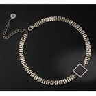 China High Quality Fashion Artificial Stone Gold Short Necklace for Woman manufacturer