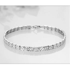 الصين High Quality White Platinum Gold Bracelet Bangle Manufacturer in China الصانع