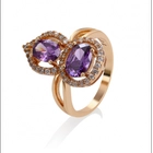 China Jewelry Fashion Jewelry New Design 18K gold Plated Finger Ring manufacturer