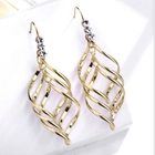 الصين Long Style Plating 18K Tassels Earrings Manufacturer in China الصانع