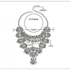 الصين Statement Necklace - Fashion Long Silver Bohemian Indian Jewelry for Wemen Christmas Jewelry Gift الصانع