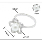 China Wholesale Pearl jewelry flower pearl ring design for women manufacturer