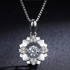 China China Supplier 925 Silver Gemstone Necklace for Woman manufacturer