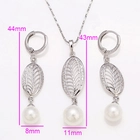 China China wholesale high quality pearl set jewelry oem manufacturer