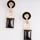 China Costume Jewelry Women Fashion Earrings Gold Plated Female Earring Jewellery online manufacturer