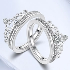 China High Polish 18k gold crown ring supplier in China manufacturer