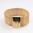 China Hot Fashion Alloy Wide Bracelets Jewelry Innovative Jewelry Chinese Open for Women Gift manufacturer
