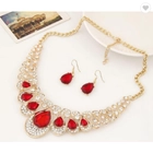 China Necklaces Designs 2018 Rhinestone Flower Shape Choker Statement Necklace with Multi Color for Girls manufacturer