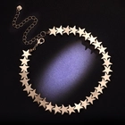 China Personalized Eco Friendly Zinc Alloy Star Short Necklace Manufacturer in China manufacturer