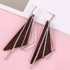 Chine Professional Manufacturer Personal Korean Style Rhomboid Earrings for Woman fabricant