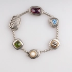 China Promotion Custom Alloy Crystal Chain for Layer Bracelet as Gift  Lucky Charm Bracelet 2018 manufacturer